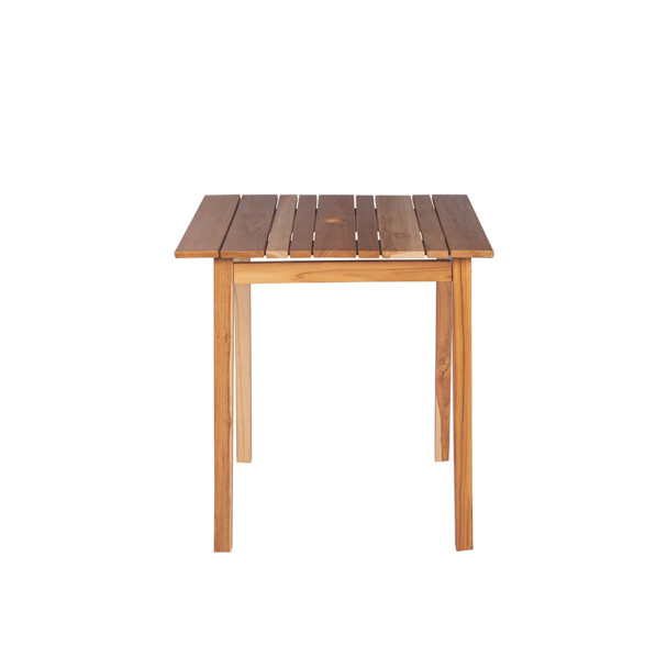 Mesa cuadrada de madera 74cm. "VERONA" -TRAMONTINA TB7105