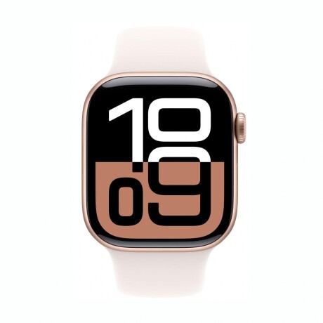 APPLE WATCH SERIES 10 (GPS) 42MM ALUMINUM CASE Reloj APPLE Watch Series 10 MWWH3LW/A 42MM Sumergible 5ATM GPS - Rose Gold