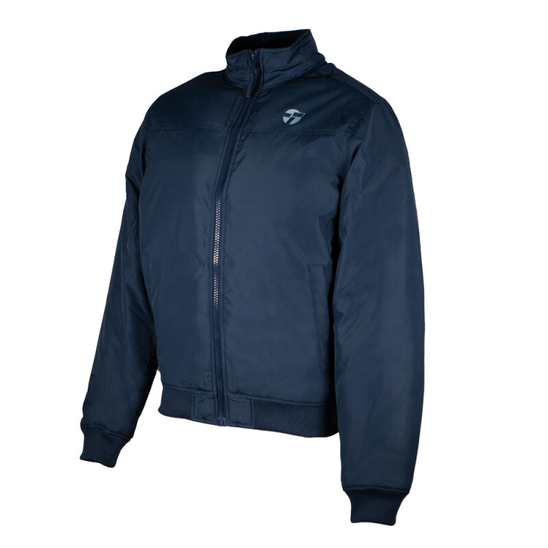 CAMPERA BR AVIADORA MEN C/CUELLO azul po AZUL CARIBE/CHUMBO/BLANCO
