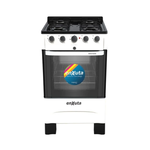 COCINA ENXUTA MULTIGAS COMBINADA 4 HORNALLAS Cocina Enxuta Multigas Combinada 4 Hornallas
