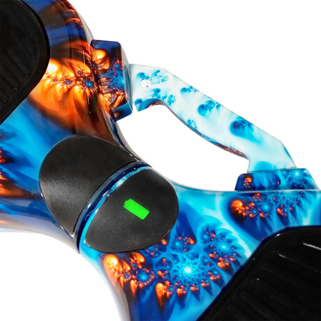 Skate Hoverboard Eléctrico 6.5 Bluetooth Luces Led N1 Azul