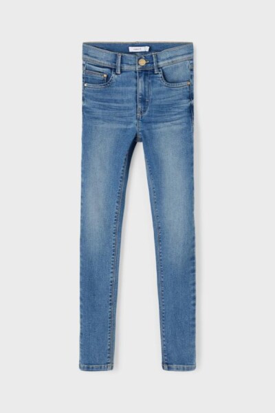Skinny Fit Jeans Light Blue Denim