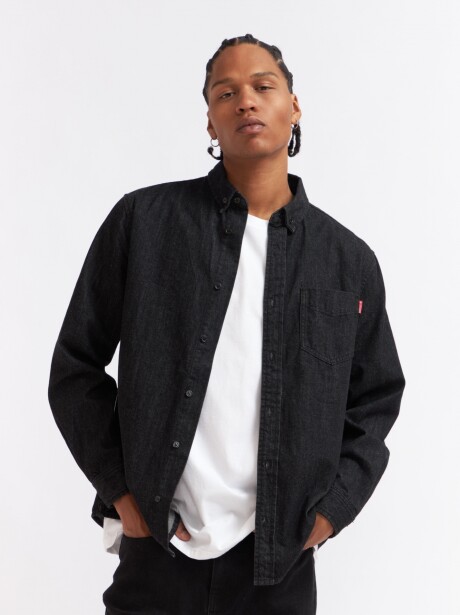 CAMISA VIALONGA NEGRO