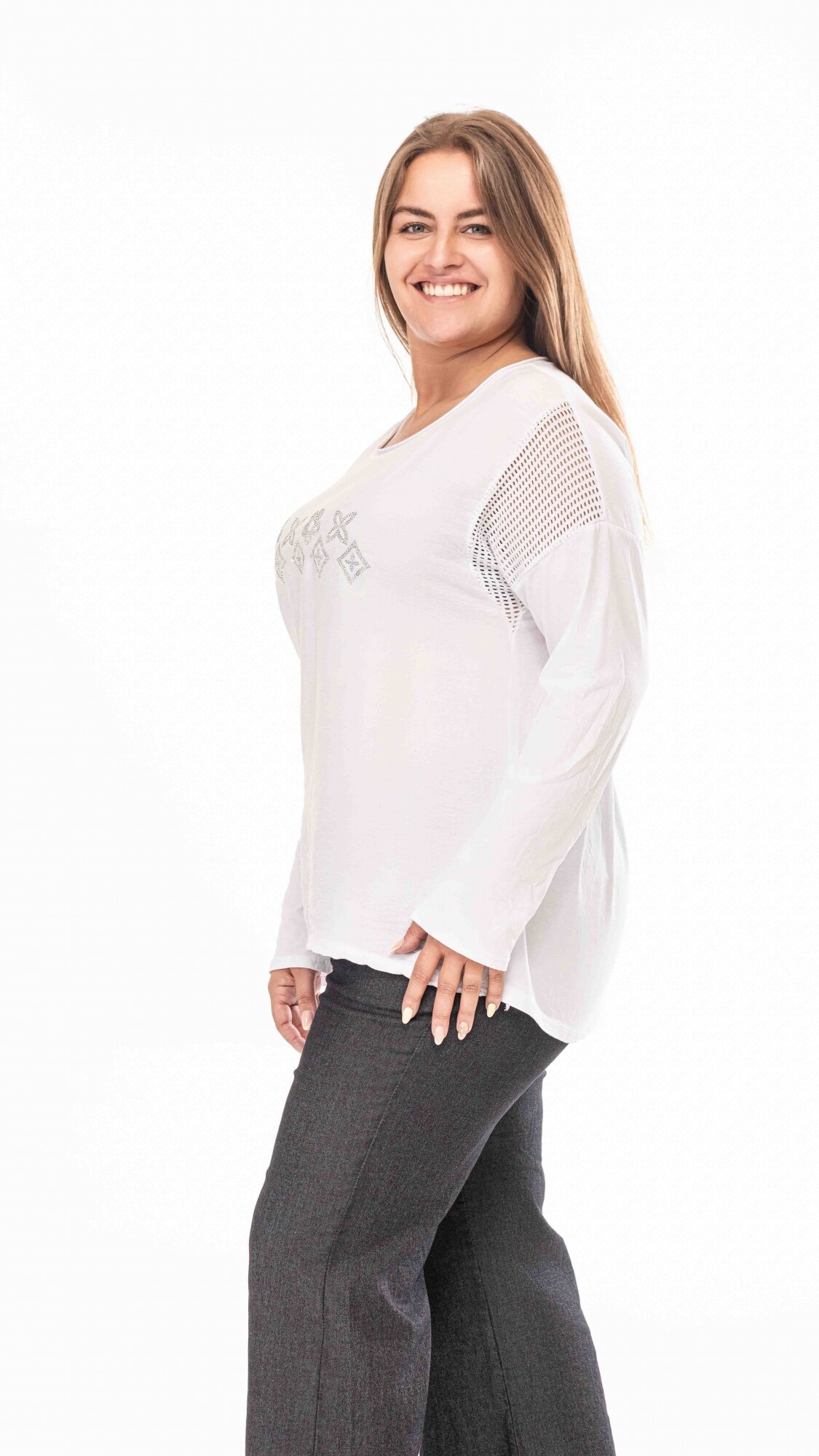 Sweater Bélgica Blanco