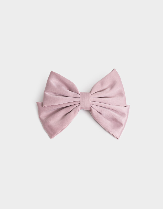 Hebillas Francesas Con moño Hebilla Francesa Moño - Rosa Claro