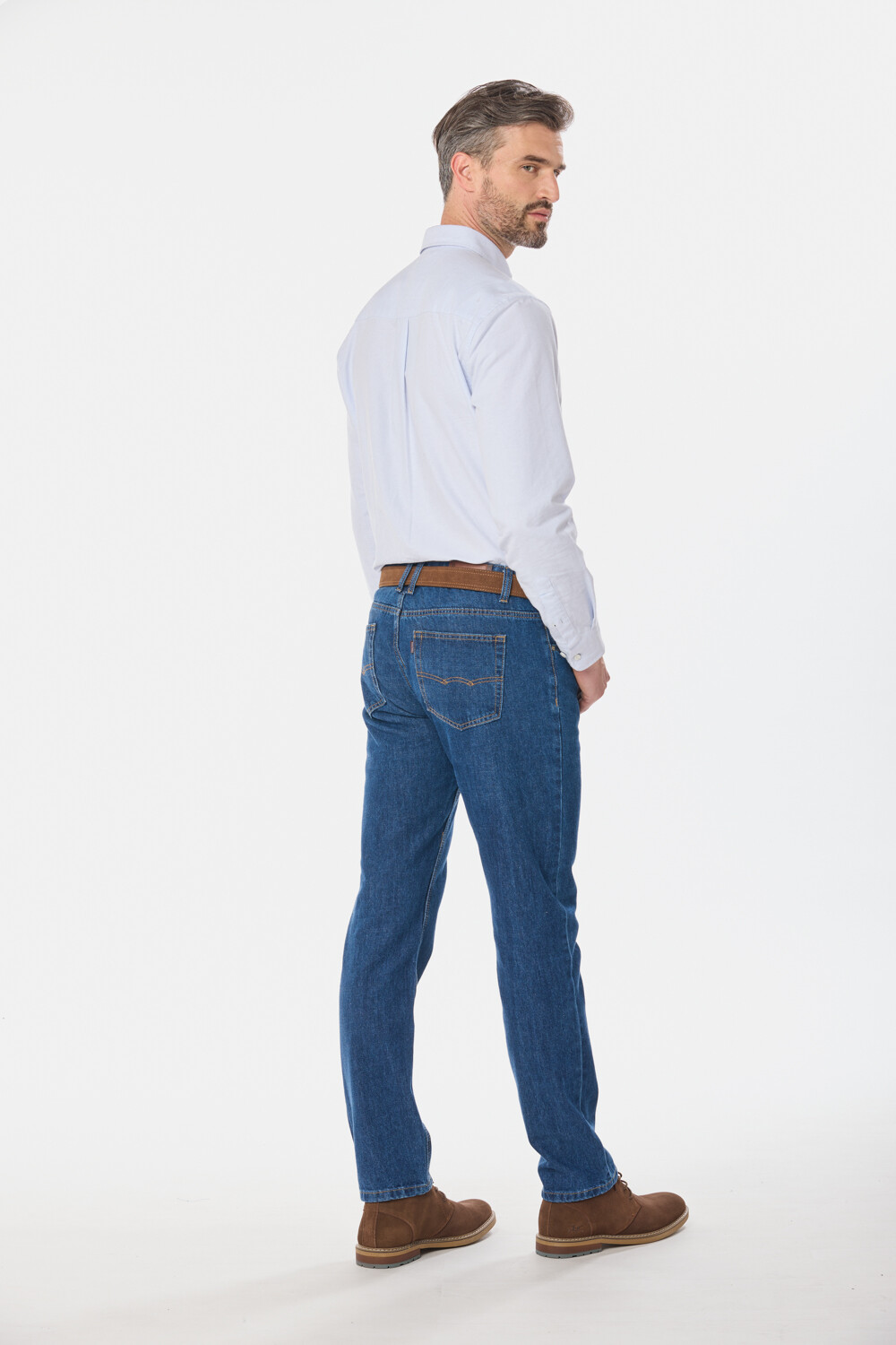 PANTALÓN DE JEAN CLÁSICO Azul