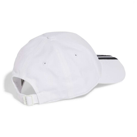 Gorra Béisbol 3 Rayas New Logo Unisex Blanco