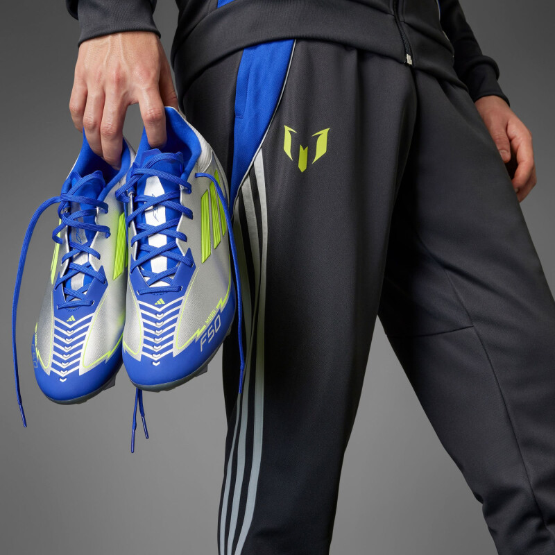 Championes de Fútbol 11 Unisex Adidas F50 League FG Messi Plateado - Azul - Amarillo