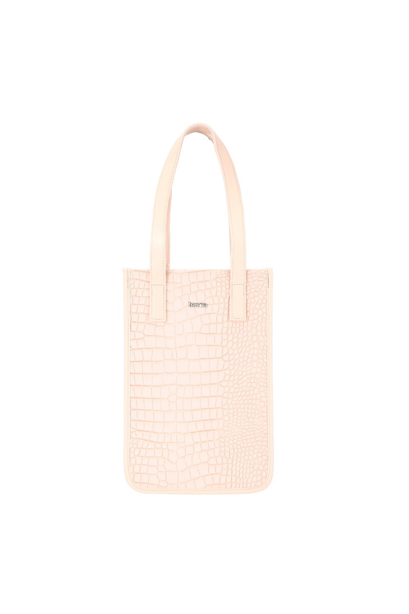 MATERAS BOLSITO TERRANO CROCO ROSA