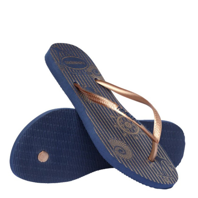 Sandalias de Mujer Havaianas Slim Nautical Azul Marino
