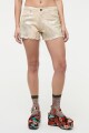 SHORT DENIM Plata