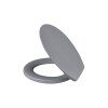 ASIENTO TAPA DE INODORO SOFT METASUL Gris