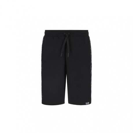 LOGO SERIES COTTON-BLEND - EA7 EMPORIO ARMANI Black