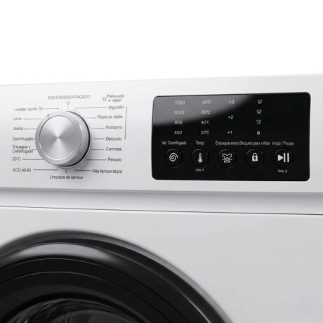 LAVARROPAS AUTOMATICO CARGA FRONTAL 6 KG INVERTER 1200 RPM 001