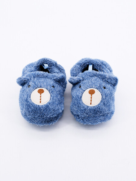 PANTUFLA INFANTIL OSO AZUL
