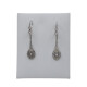 Caravanas antiguas en oro 18k de 2 tonos, brillantes y diamantes Caravanas antiguas en oro 18k de 2 tonos, brillantes y diamantes