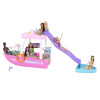 Barbie Barco Con Piscina Tobogán y accesorios Barbie Barco Con Piscina Tobogán y accesorios
