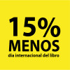 15% Día Internacional del libro