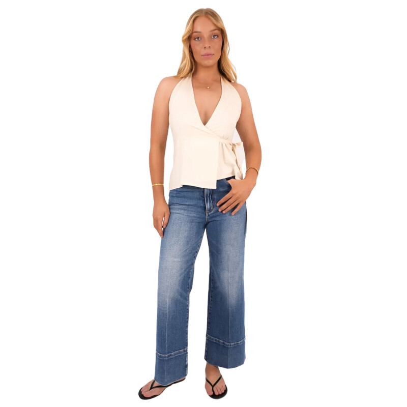 Remera Rhythm Emi Wrap - Blanco Remera Rhythm Emi Wrap - Blanco