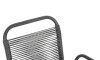 Silla de Jardín Simil Ratán Negro