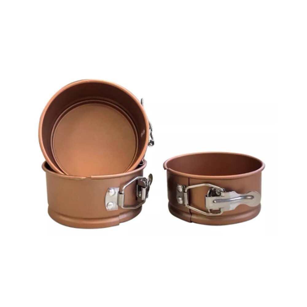 SET MOLDE MINITORTA ALUMINIO GRIS MMT02