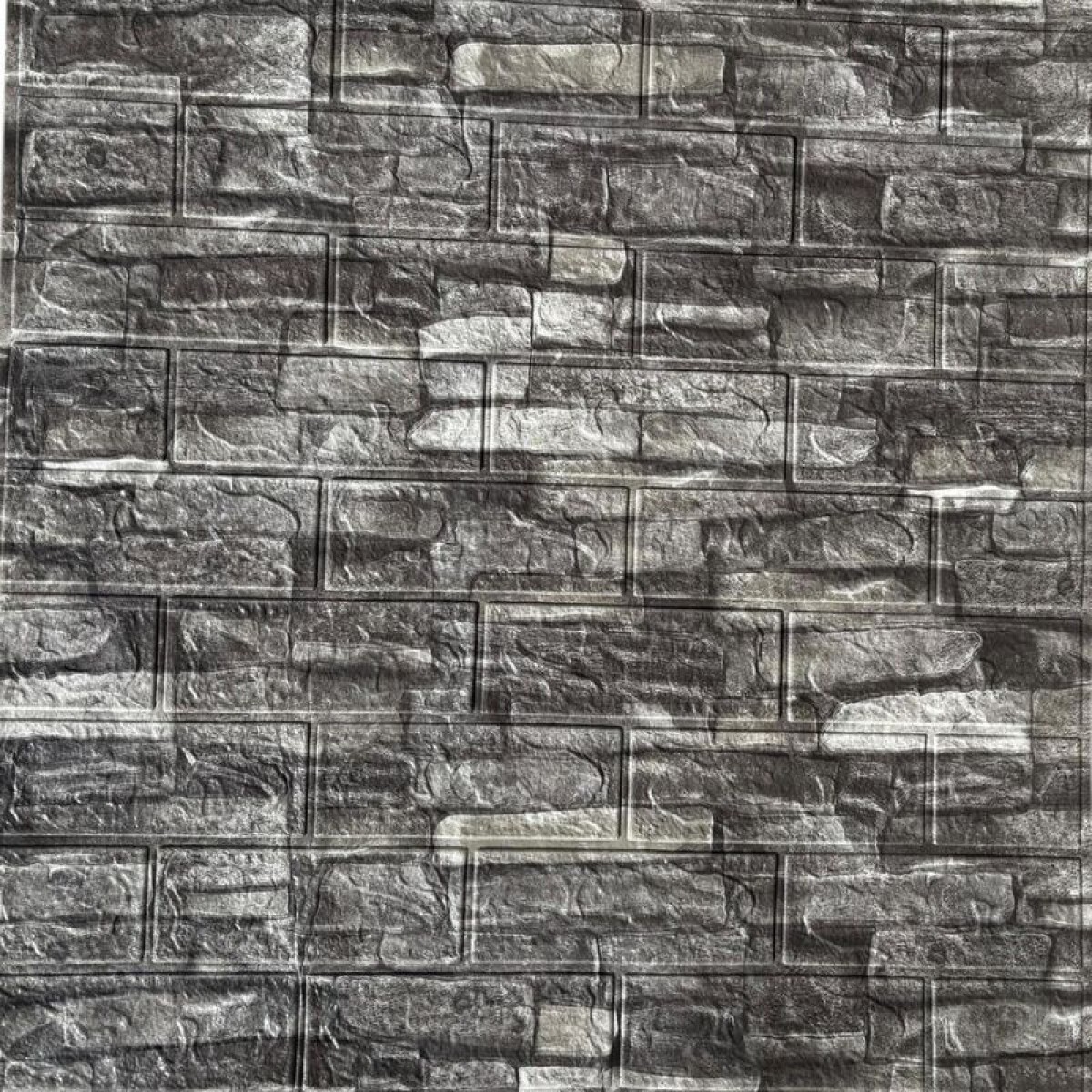 REVESTIMIENTO AUTO ADHESIVO 3D 70 X 77 CM X 3 MM - PIEDRA C4 