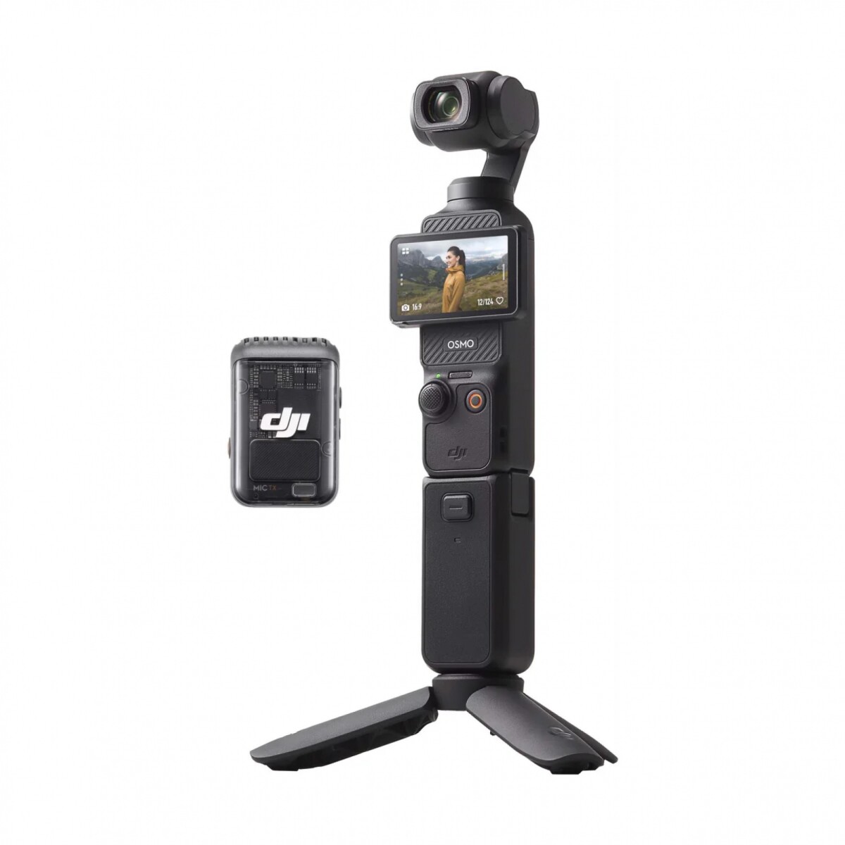 Cámara DJI Osmo Pocket 3 Creator Combo Con Pantalla Táctil Video 4K Con Estabilizador Y Accesorios 