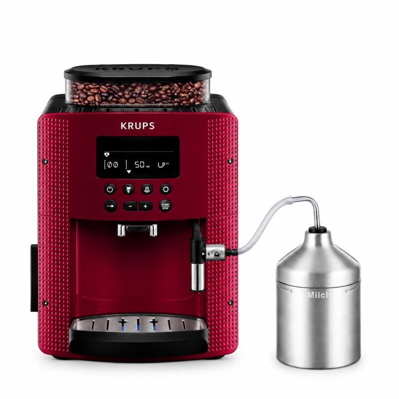 Cafetera Espresso Krups Display Essential Roja Cafetera Espresso Krups Display Essential Roja