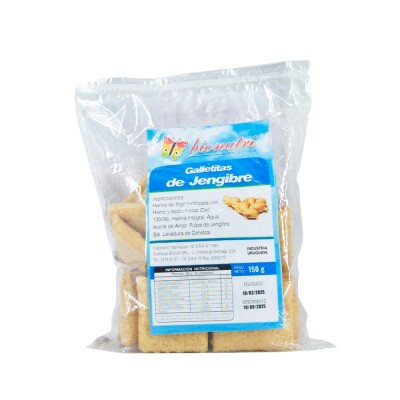 Galletas De Jengibre Bionutri Galletas Jengibre Bionutri