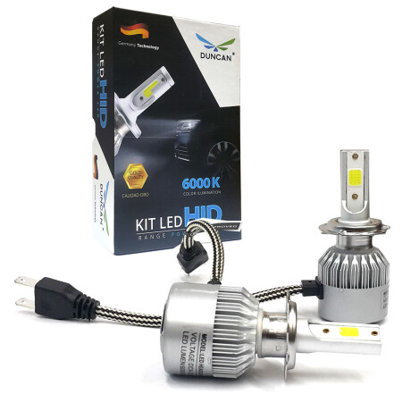 LAMPARA - KIT LED C6 H7 6000K DUNCAN LAMPARA - KIT LED C6 H7 6000K DUNCAN