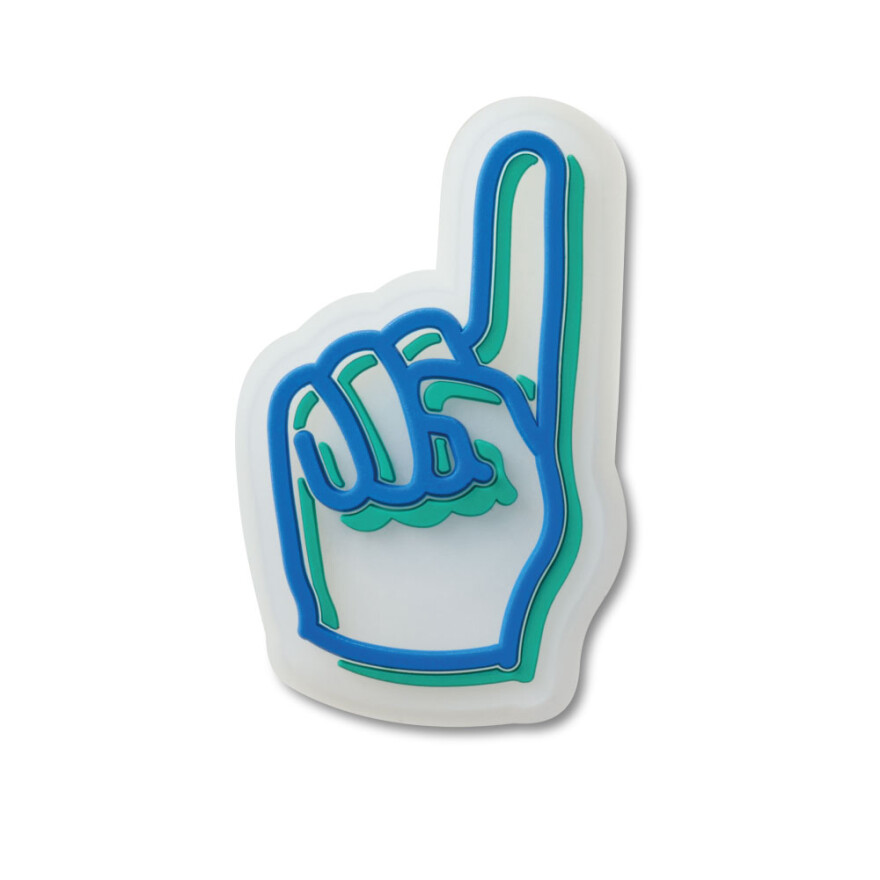 Jibbitz Lights Up Foam Finger Multicolor