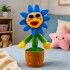 Girasol Interactivo que Baila, Canta, Graba y Repite Voz Azul