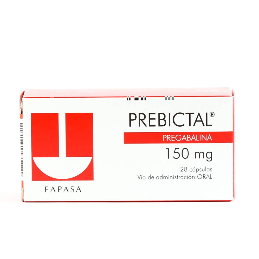 PREBICTAL 150 MG. CJ X 28 CÁPS. única