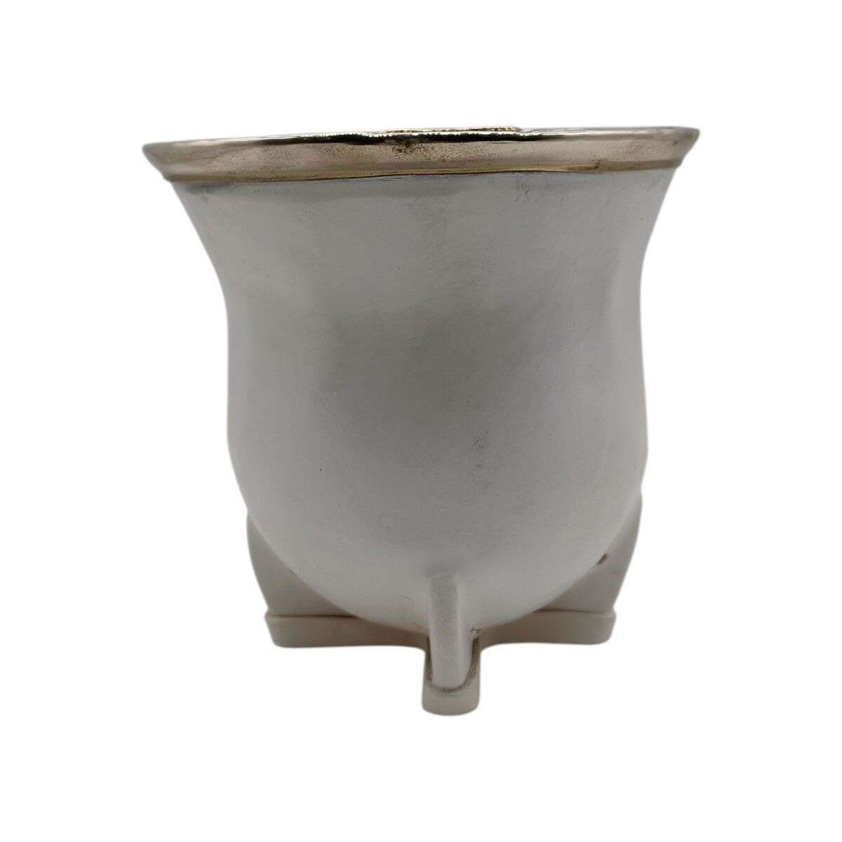 Mate camionero con apliques en bronce - ALPACA - 10 - blancouniforme 