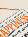 Cuadro Happines Color Unico
