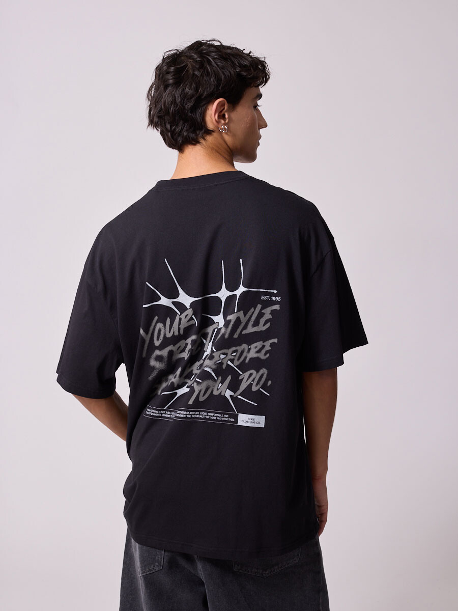 T-SHIRT MANON DIXIE Negro