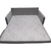 SOFA CAMA 146 MTS - PARRILLA EXTENSIBLE TELA GRIS - ALMOHADONES TELA CLARA SOFA CAMA 146 MTS - PARRILLA EXTENSIBLE TELA GRIS - ALMOHADONES TELA CLARA