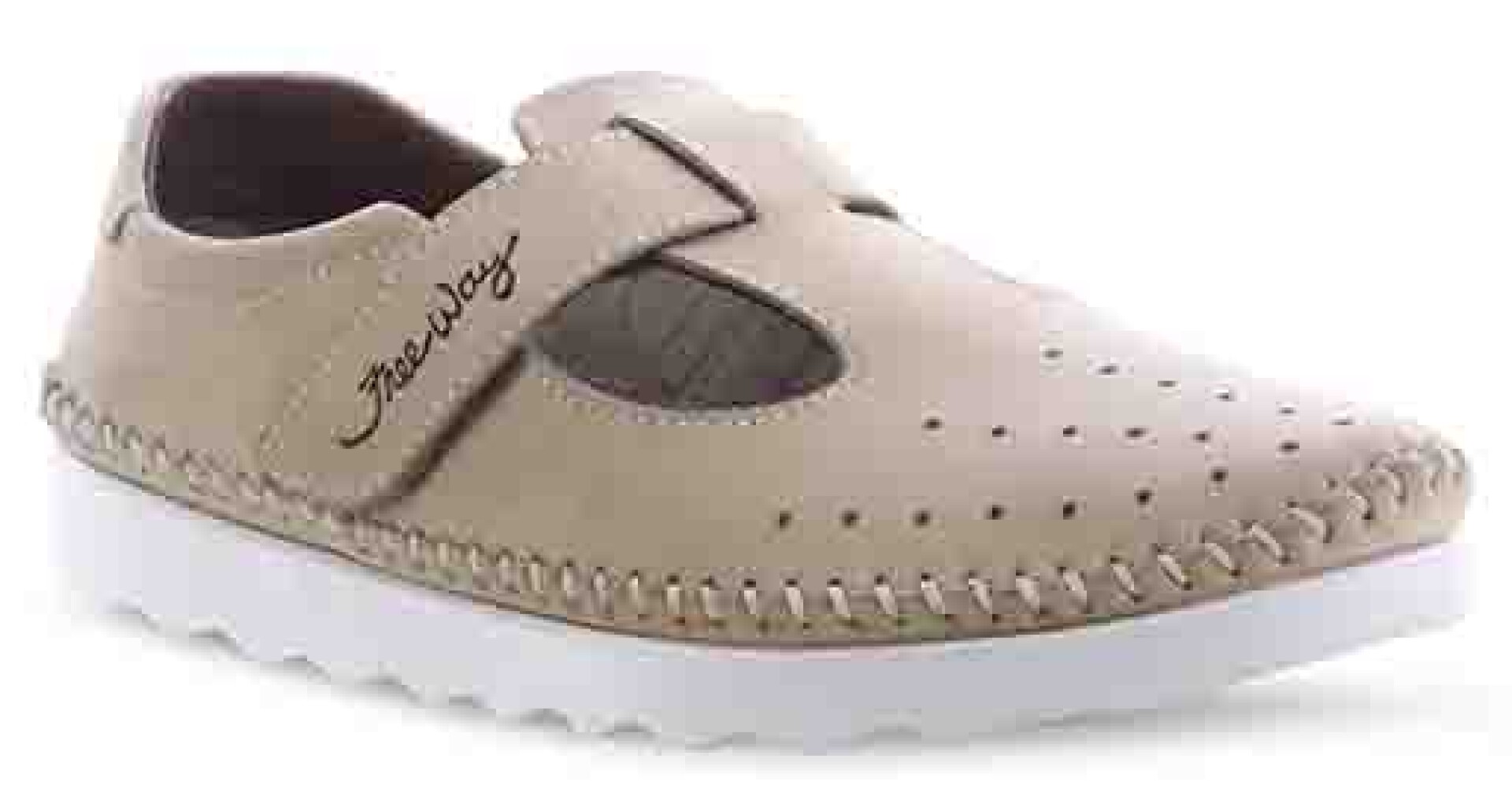 Zapatos de Mujer Freeway Casual Arya - Beige Natural 