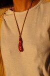 Coral Necklace Rojo