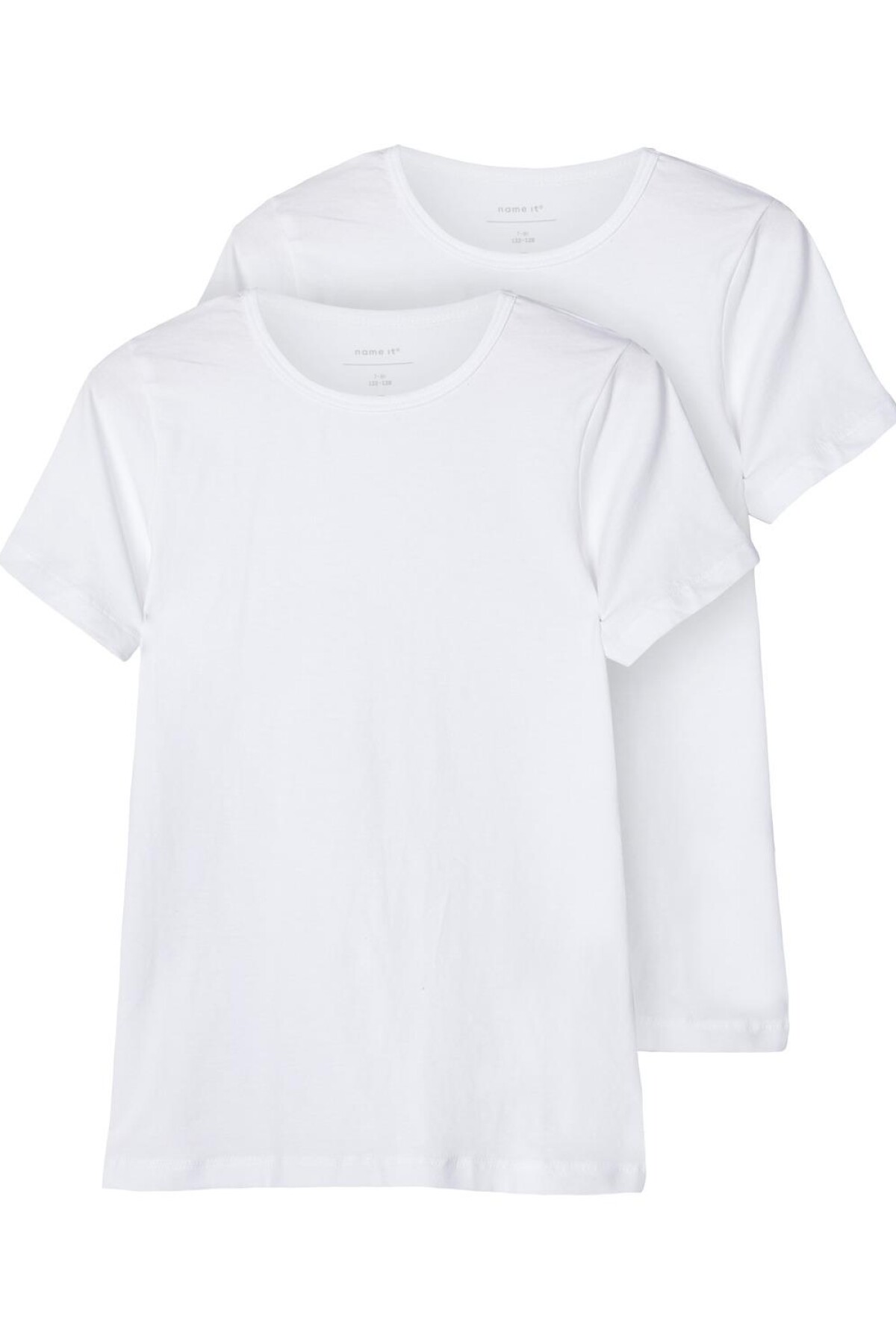 Pack 2 Camisetas Slim Bright White