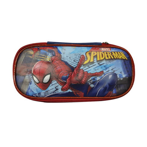 Cartuchera Infantil Rectangular Spiderman 24 x 10 cm U