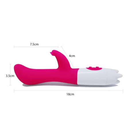 Vibrador Con Doble Estímulo Petite Piper Desing Fucsia