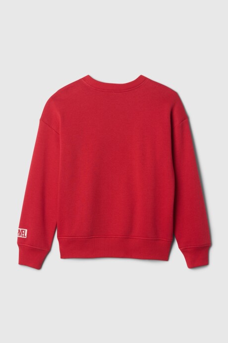 Buzo Deportivo Logo Gap Marvel Modern Red