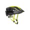 Casco Scott Supra Negro/amarillo Fluo