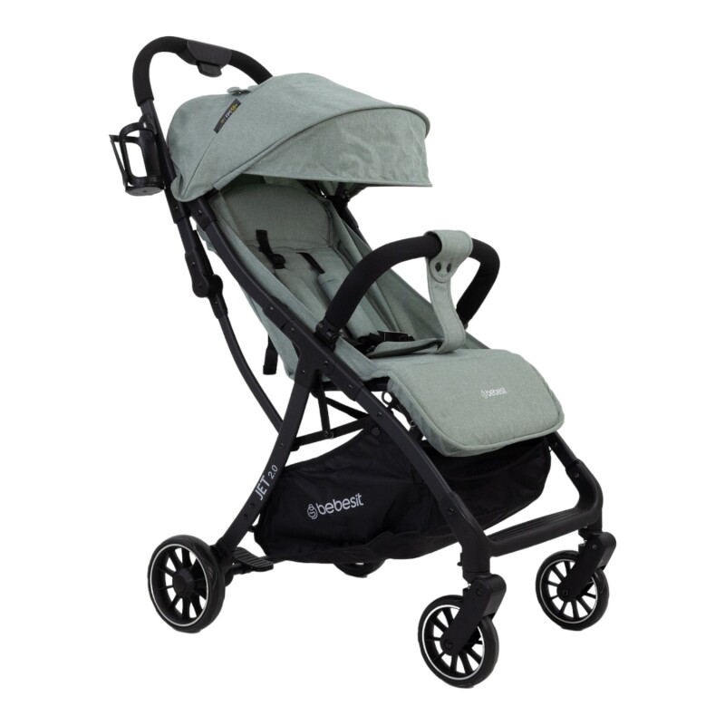 Coche de bebé Plegable Ultraliviano Bebesit Jet 2.0 Verde