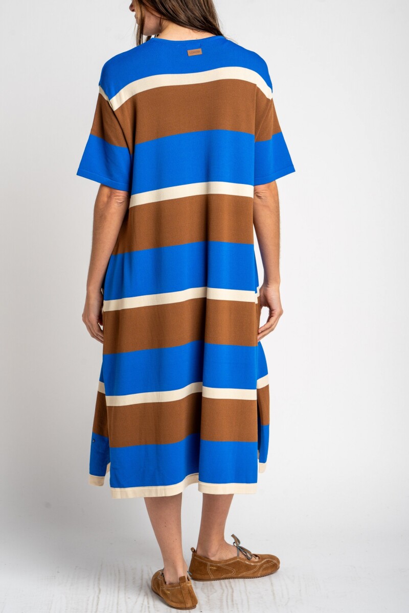 Vestido Tejido Marron