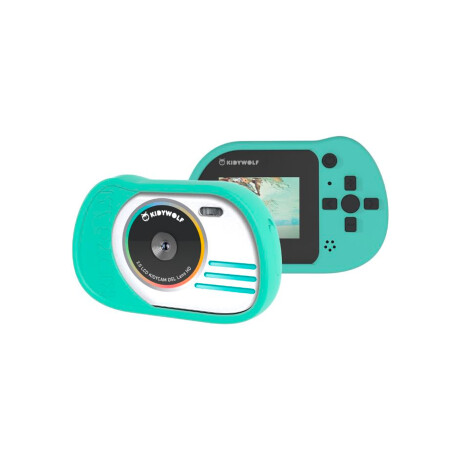 Cámara Digital Kidywolf Celeste Cian