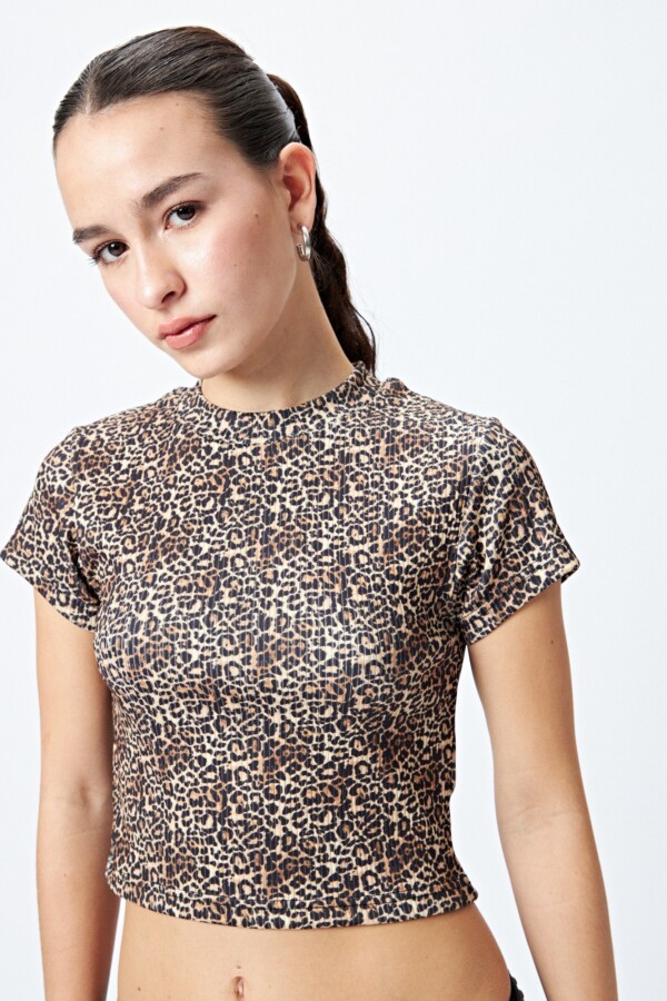 REMERA TODD Animal Print