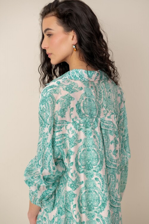 Vestido largo Aqua