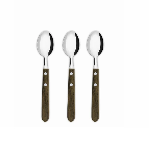 Set X3 Cucharitas Mango de Madera Simonaggio U